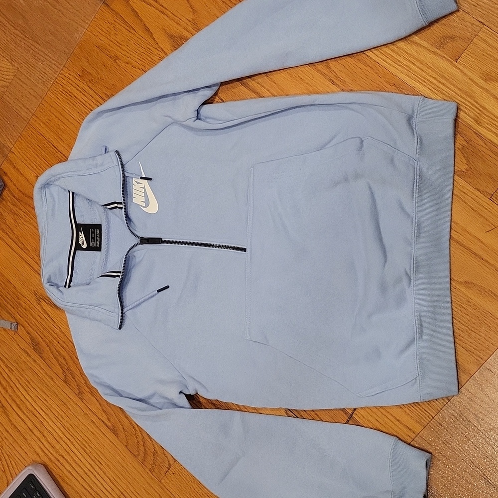 Baby blue nike hoodie🩵